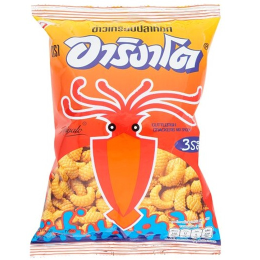 Arigato Bläckfisk Snacks - Kryddmix 65g