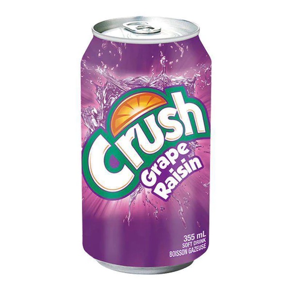 Crush Soda - Grape 355ml