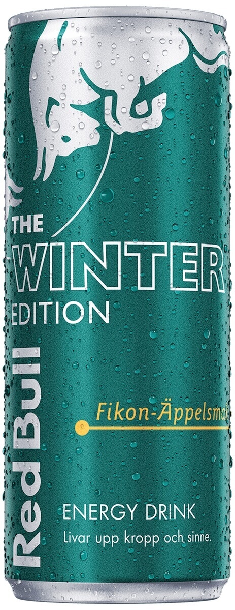 Red Bull Winter Ed Fikon-Äppelsmak 25cl