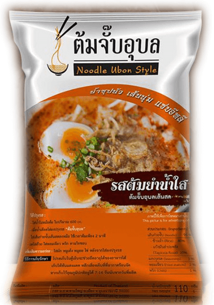 Ubon Instant Rice Noodles Tom Yum Flavour 90g