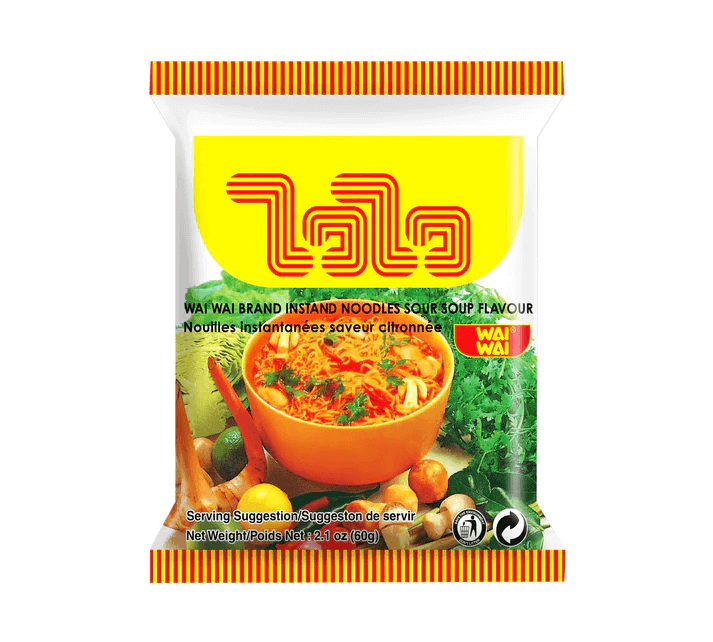 Wai Wai Instant Noodles Sour Soup 60g