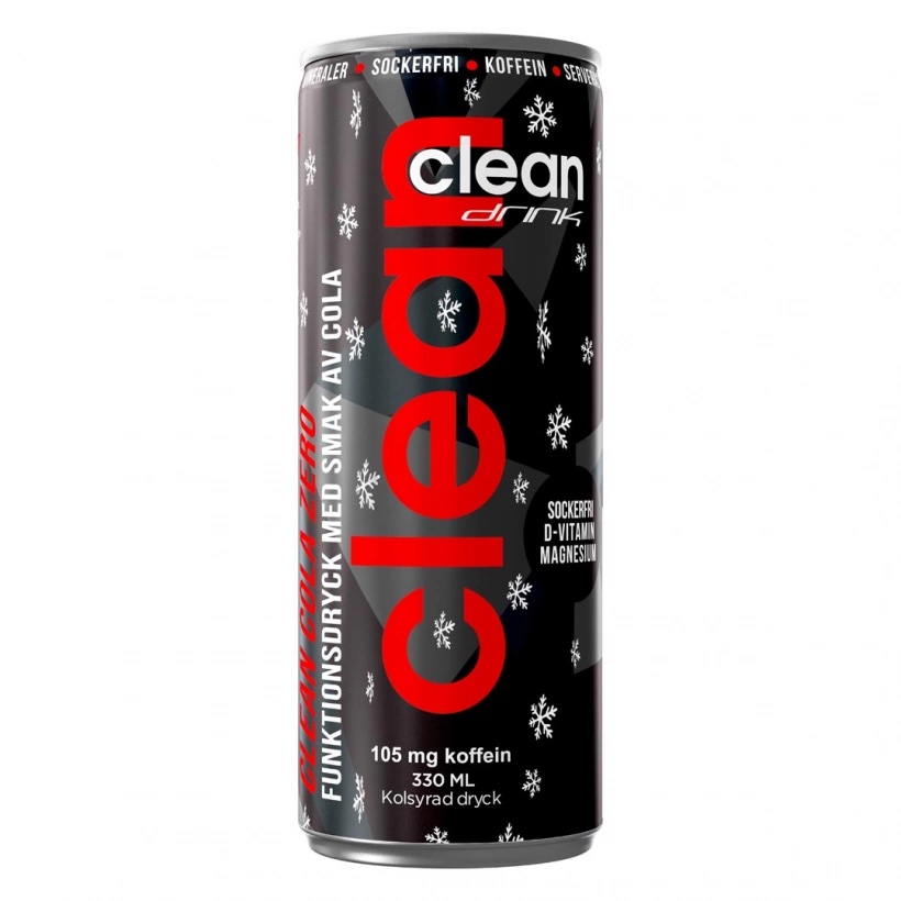 Clean Drink - Cola Zero 33cl