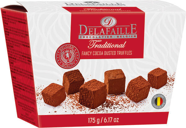 Delafaille Chocolate Truffles - Traditional 175g