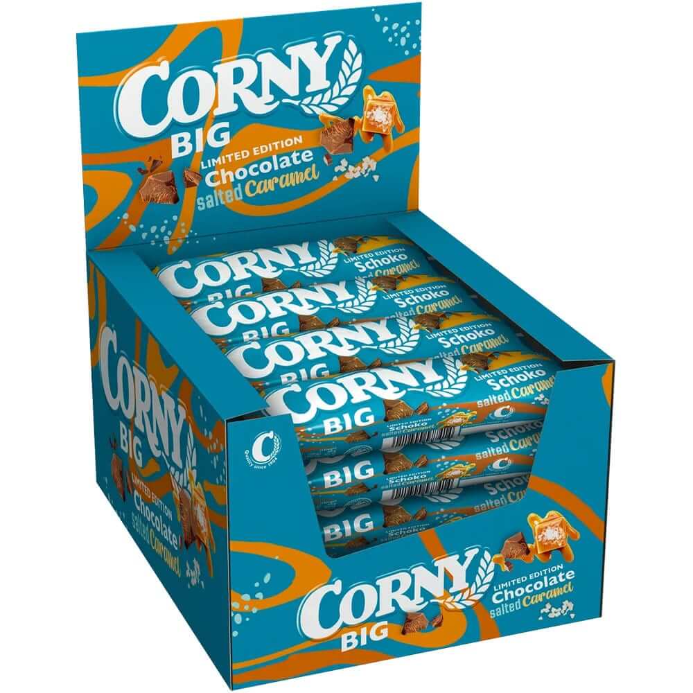 Läs mer om Corny Big Salt Caramel 40g x 24st