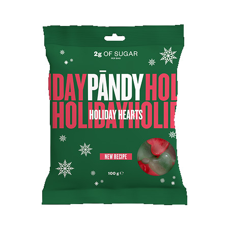 Pandy Candy Holiday Hearts 100g