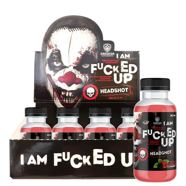 F-ucked Up PWO Shot - Forrest Raspberry 100ml