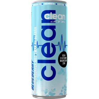 Clean Drink - Blueberry 33cl