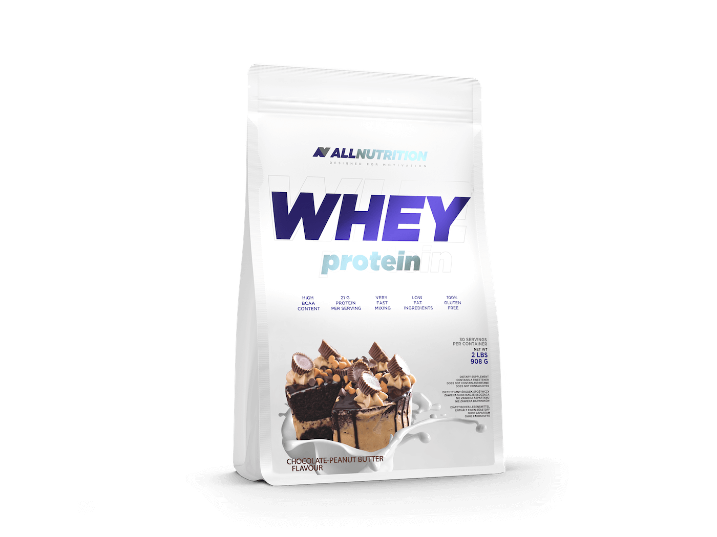 Allnutrition Whey Protein - Chocolate Peanut Butter 908g