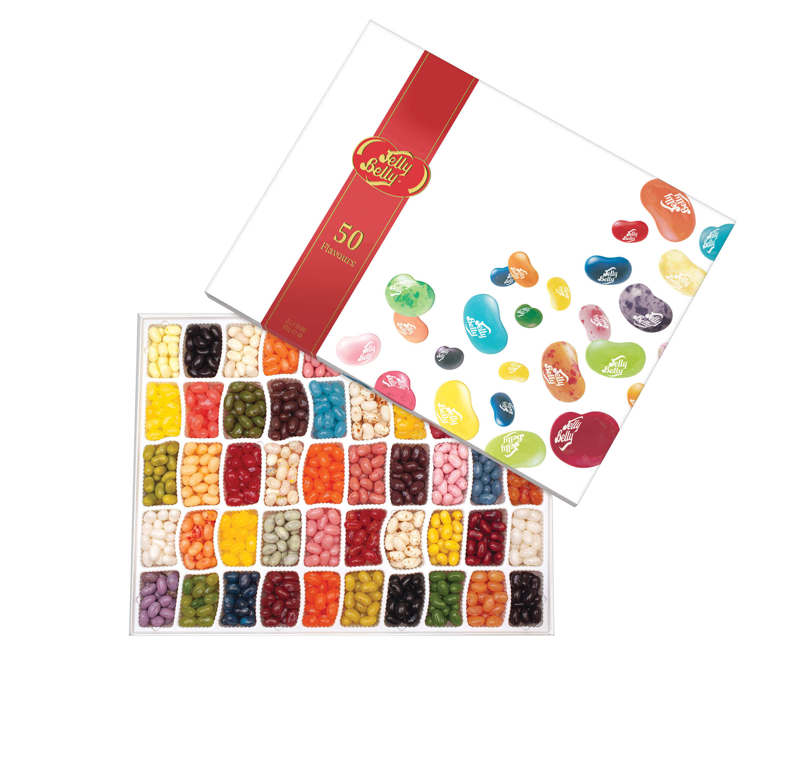 Läs mer om Jelly Belly Gift Box 50 Flavours 600g