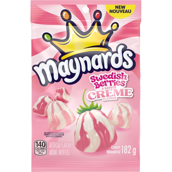 Maynards Swedish Berries & Creme 182g