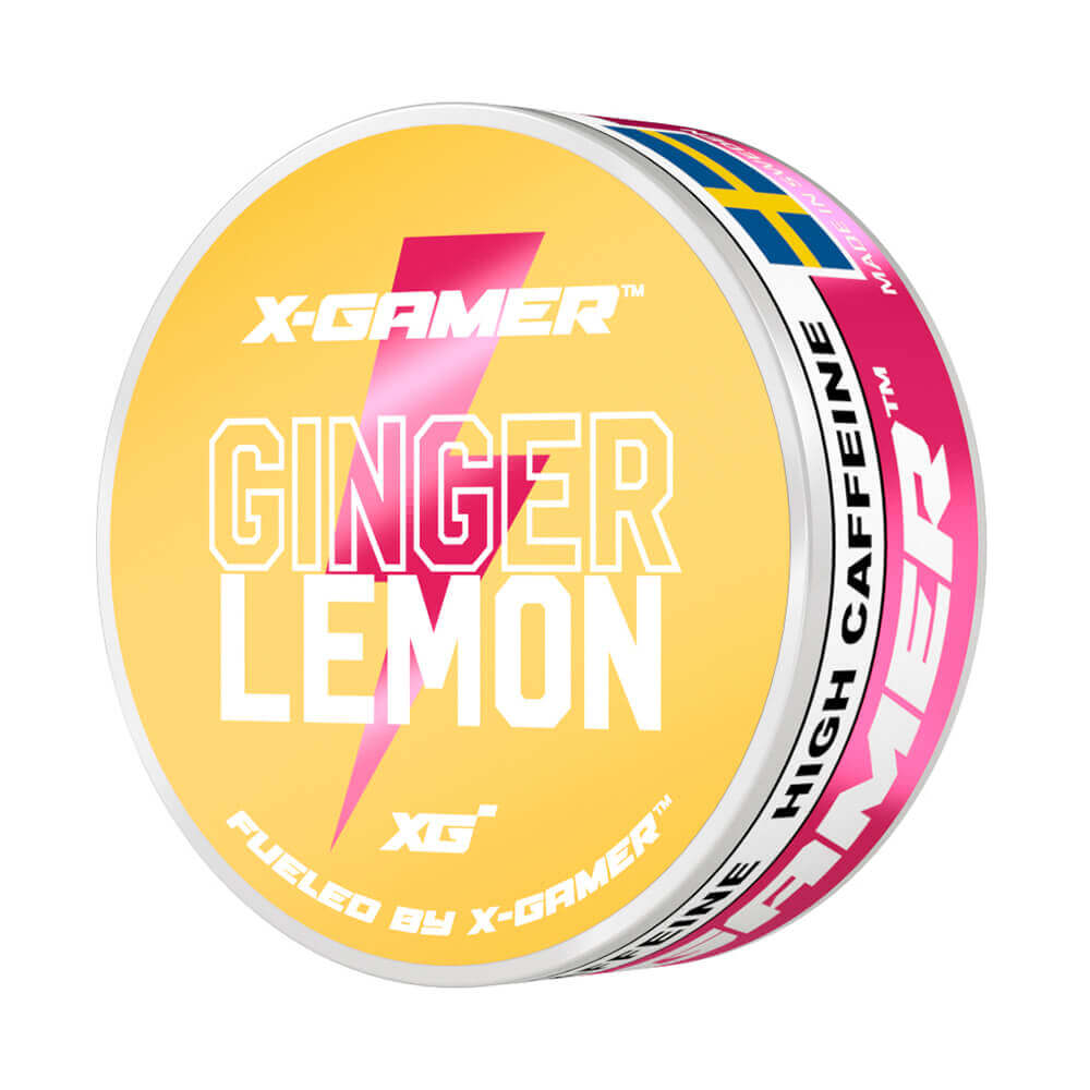 X-Gamer Energy Pouch Ginger & Lemon