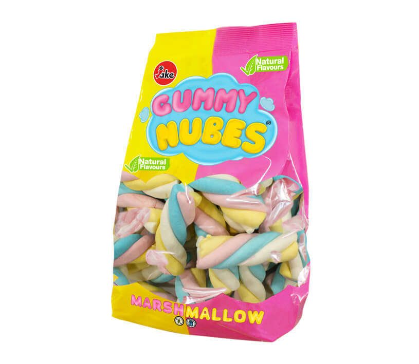 Jake Gummy Nubes Marshmallow Twist 500g