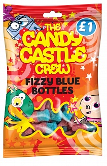 Candy Castle Crew Fizzy Blue Bottles 120g