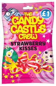 Candy Castle Crew Strawberry Kisses 120g