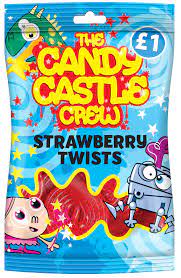 Candy Castle Crew Strawberry Twists 120g