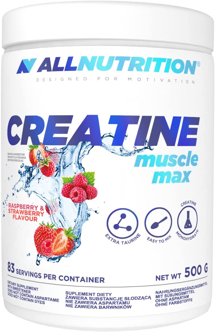 Allnutrition Creatine Muscle Max - Raspberry & Strawberry 500g