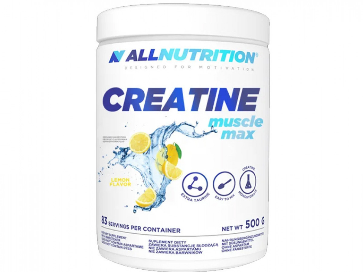 Allnutrition Creatine Muscle Max - Lemon 500g