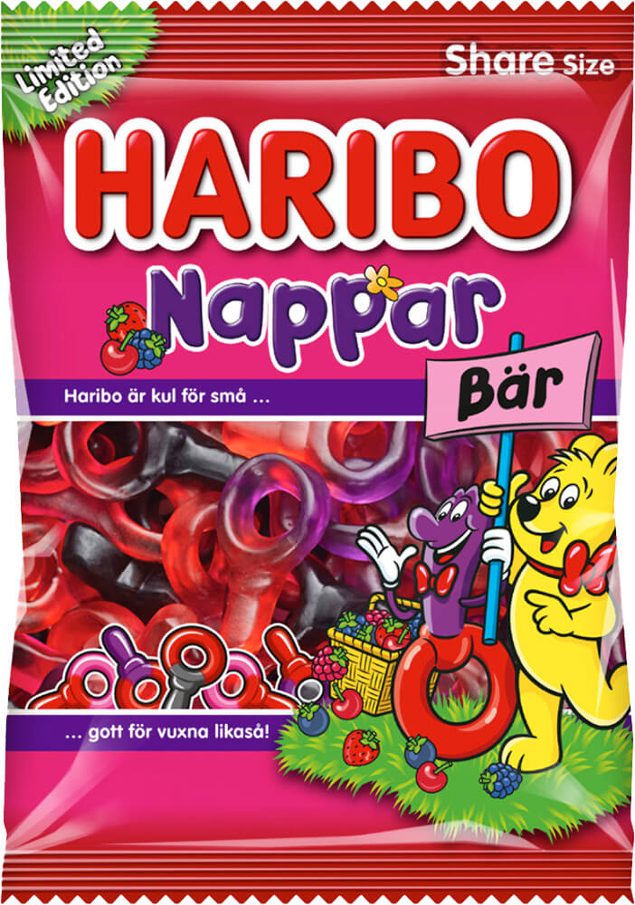 Haribo Nappar Bär 170g