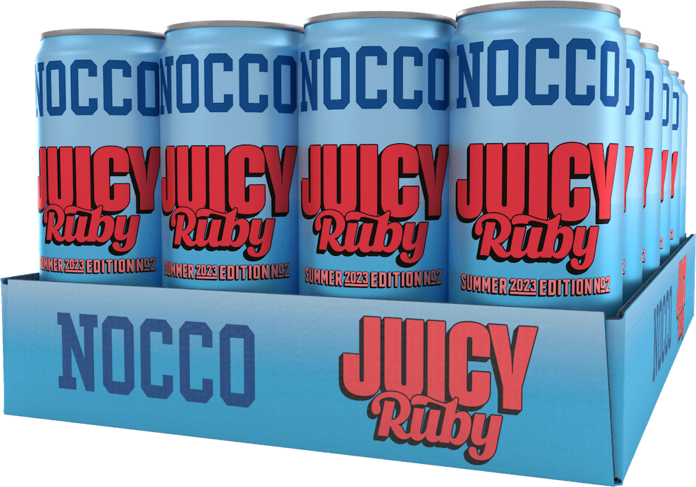 Läs mer om NOCCO Juicy Ruby 33cl x 24st