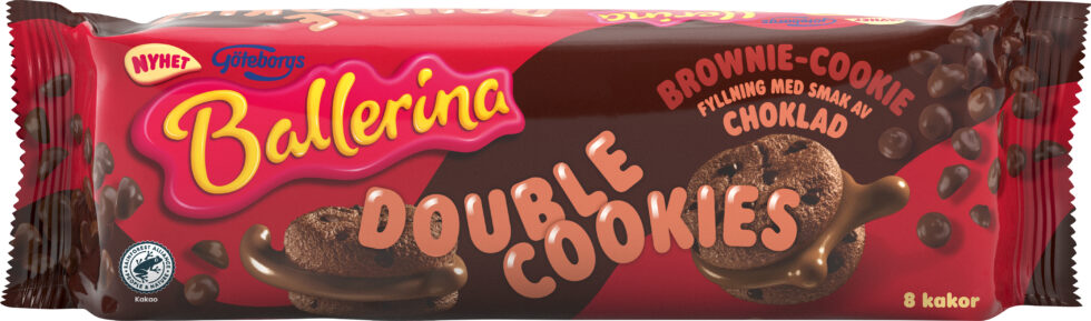 Ballerina Double Cookies Brownie 168g
