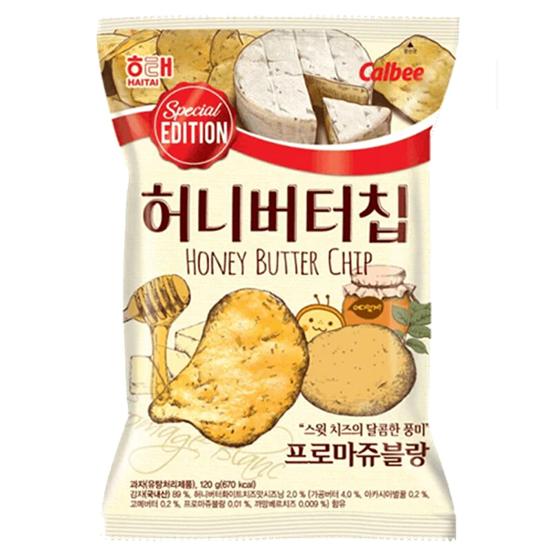 Läs mer om Haitai Calbee Honey Butter Cheese Chips 60g