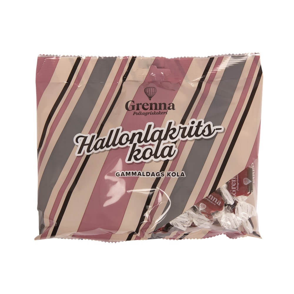 Grenna Hallonlakritskola 150g