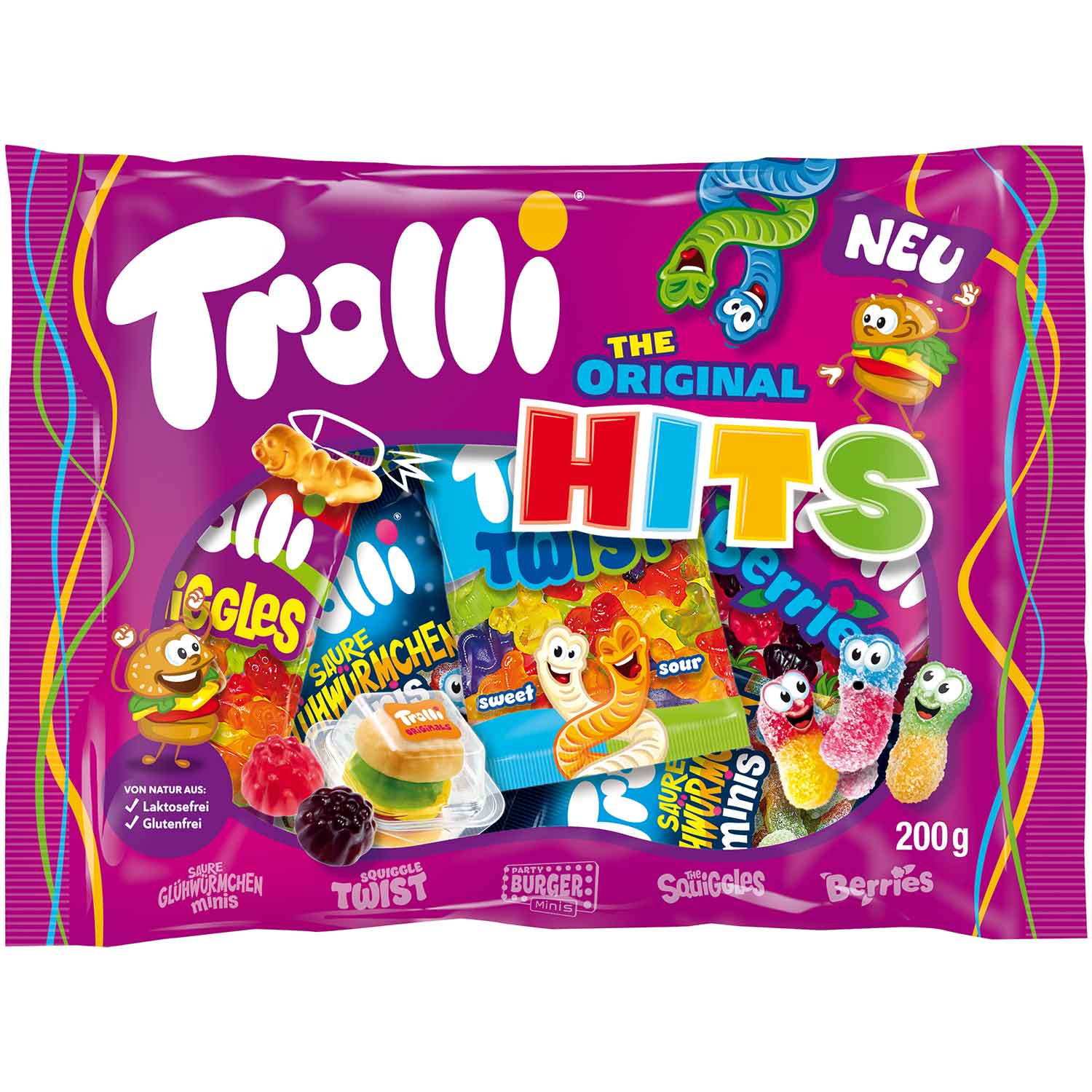 Läs mer om Trolli Original Hits 200g