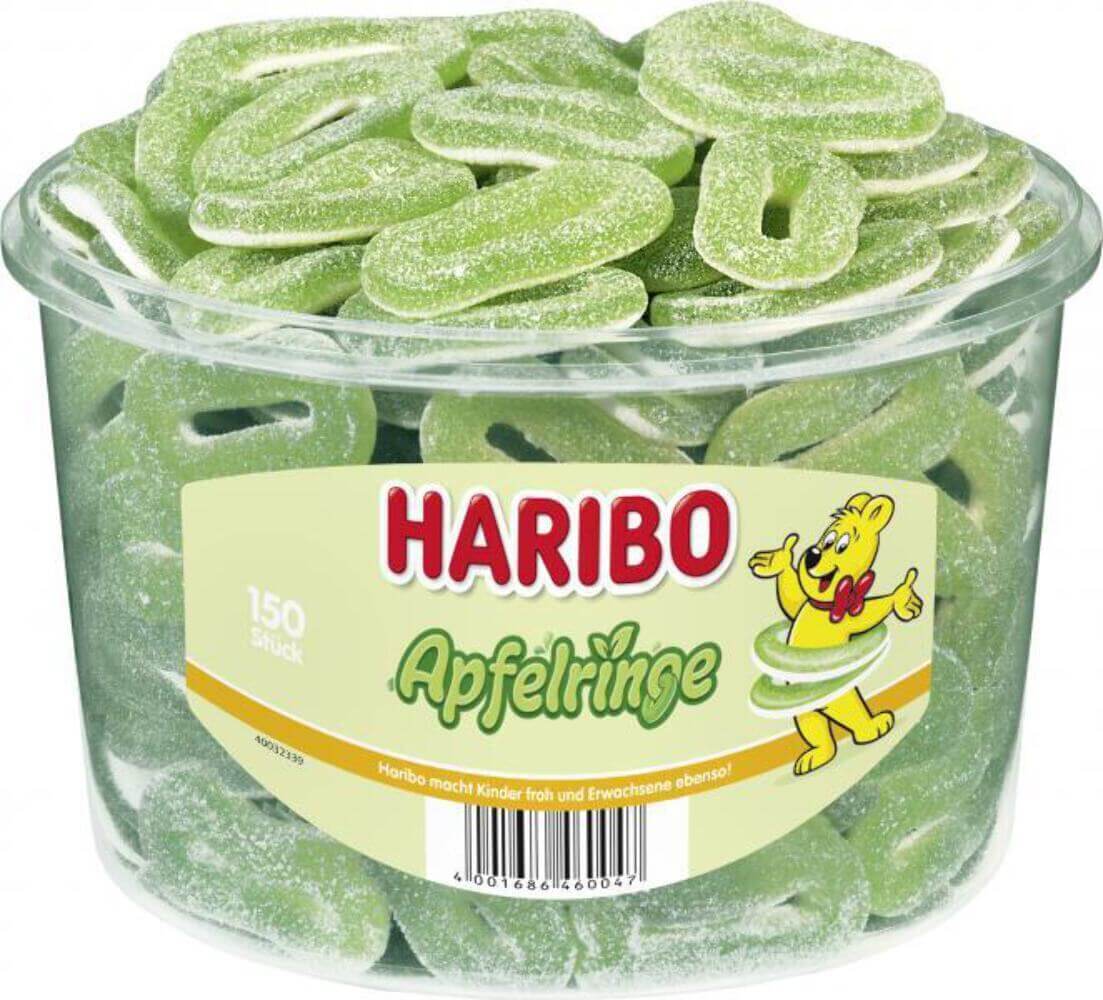 Läs mer om Haribo Äppelringar 1.2kg