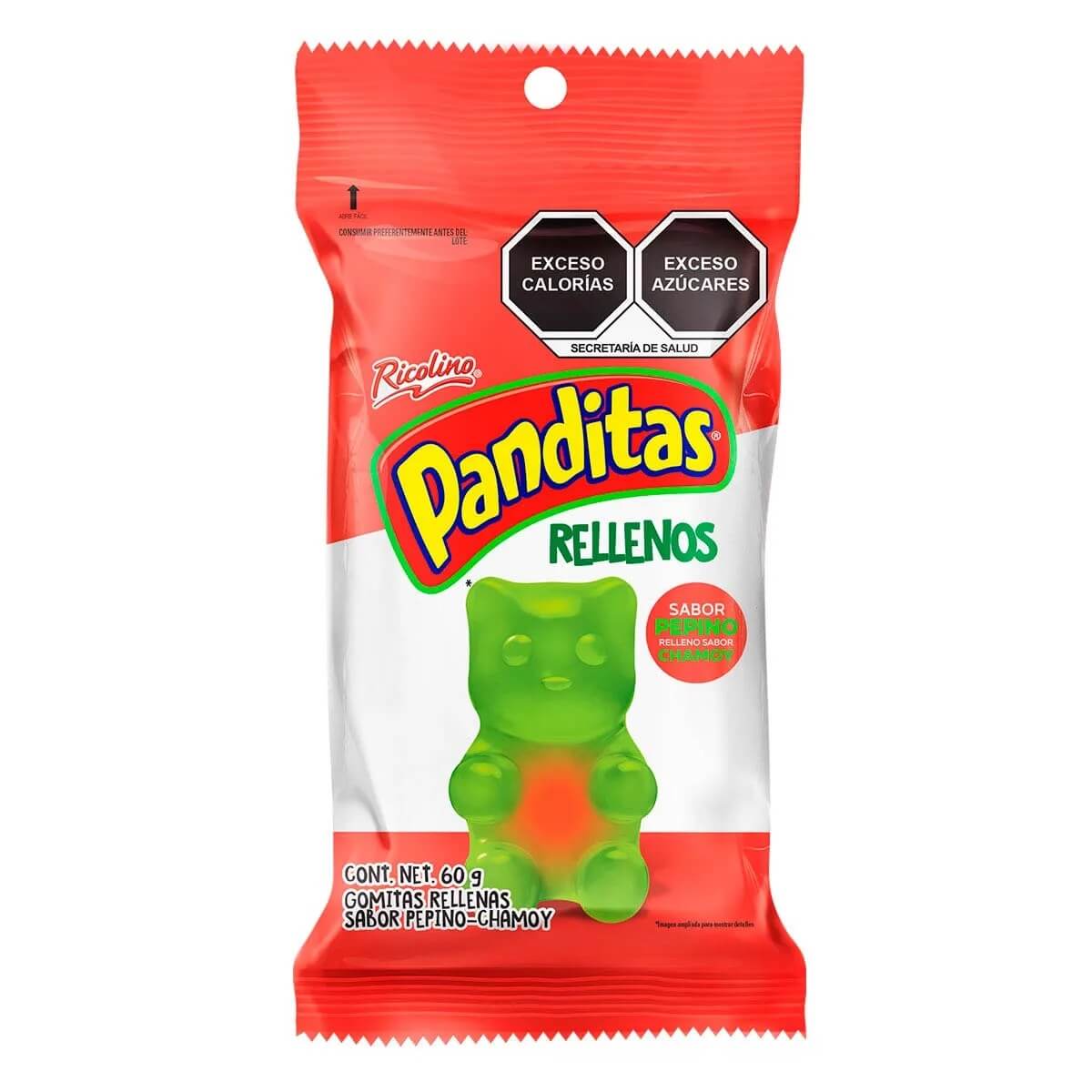 Läs mer om Panditas Rellenos Pepino Chamoy 60g