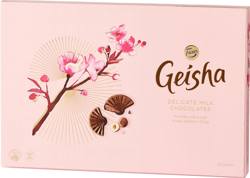 Läs mer om Geisha Praliner Ask 185g