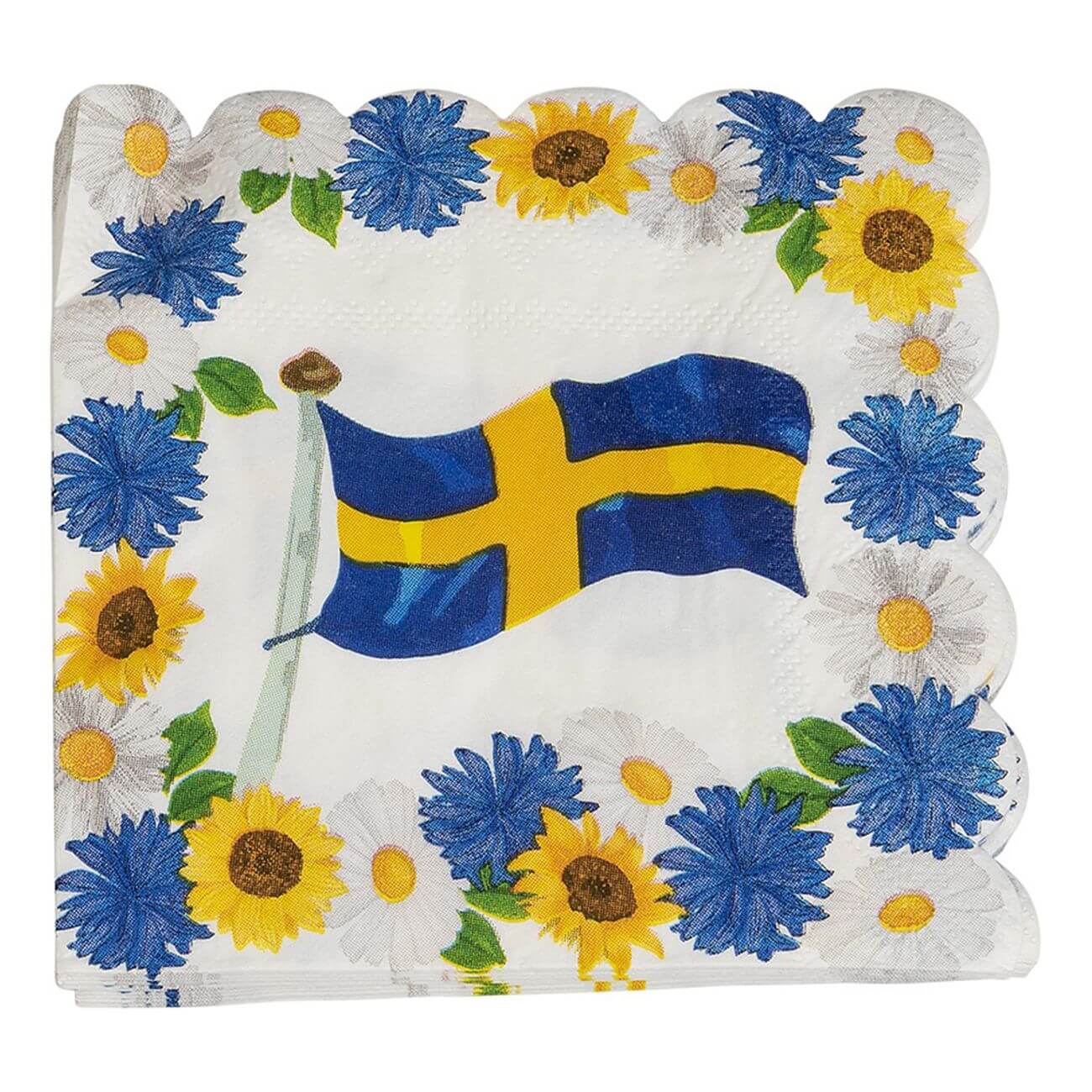 Läs mer om Servetter Svensk Sommar 16-pack