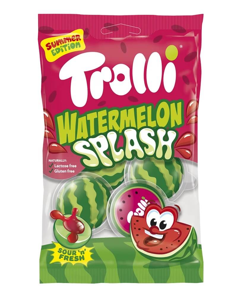 Läs mer om Trolli Watermelon Splash 75g