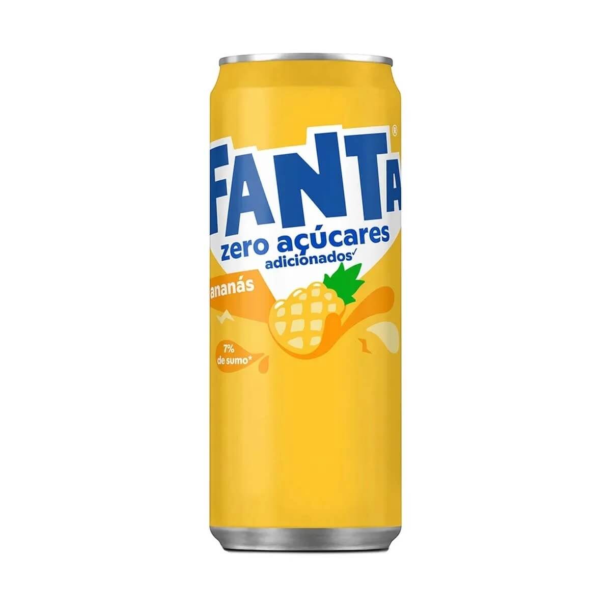 Fanta Ananas Zero 33cl