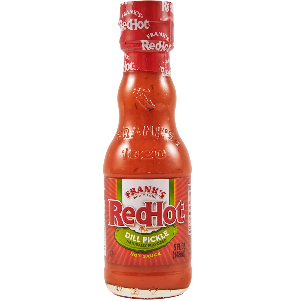 Läs mer om Franks RedHot Hot Sauce Dill Pickle 148ml