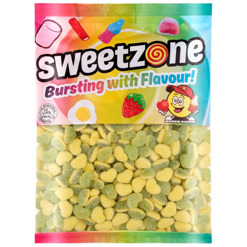 Läs mer om Sweetzone Apple & Custard Hearts 1kg