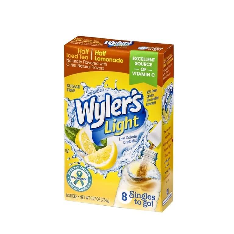 Läs mer om Wylers Light Singles To Go 8-pack - Half Iced Tea Half Lemonade