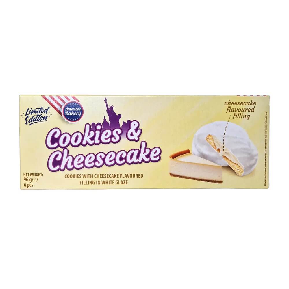 Läs mer om American Bakery Cookies & Cheesecake 96g