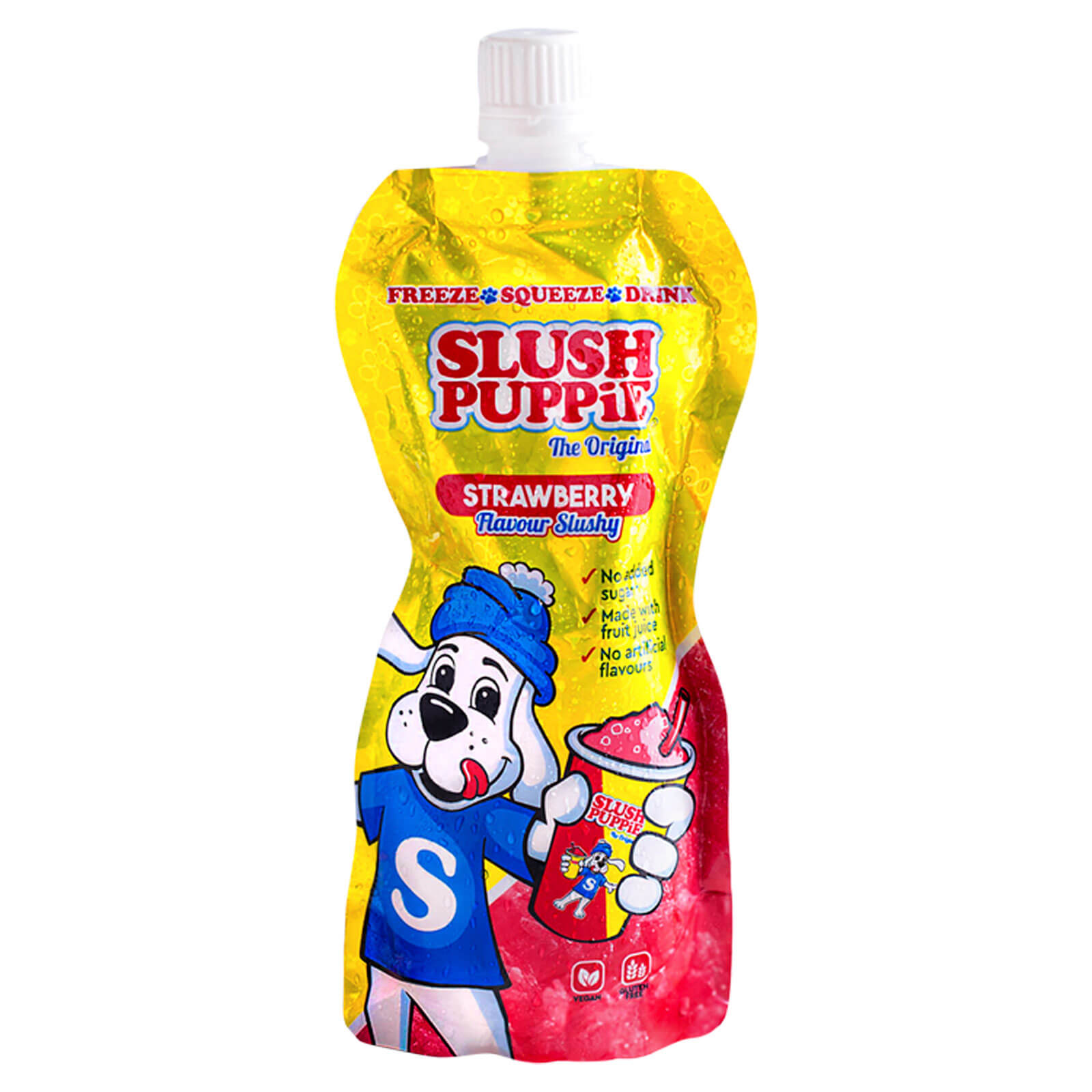 Läs mer om Slush Puppie Slush Strawberry 250ml