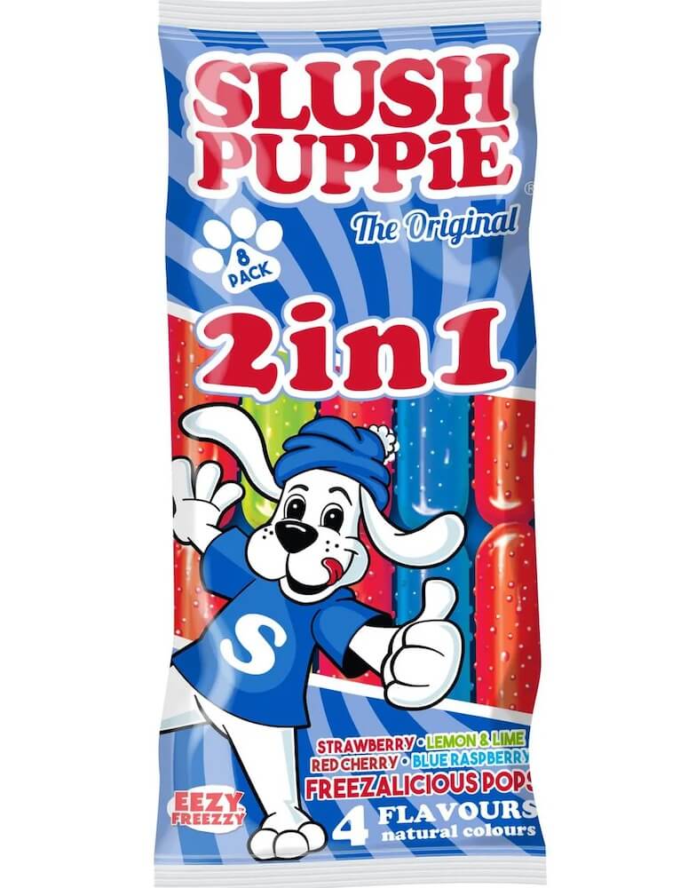 Läs mer om SLUSH PUPPiE 2in1 Freeze Pop 8pk