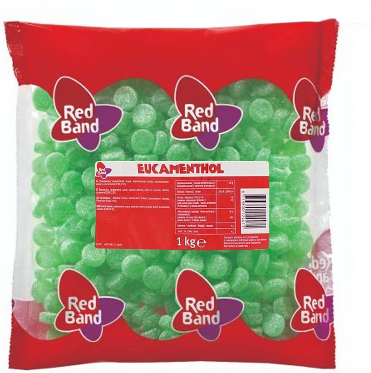 Läs mer om Red Band Menthol Groentjes 1kg