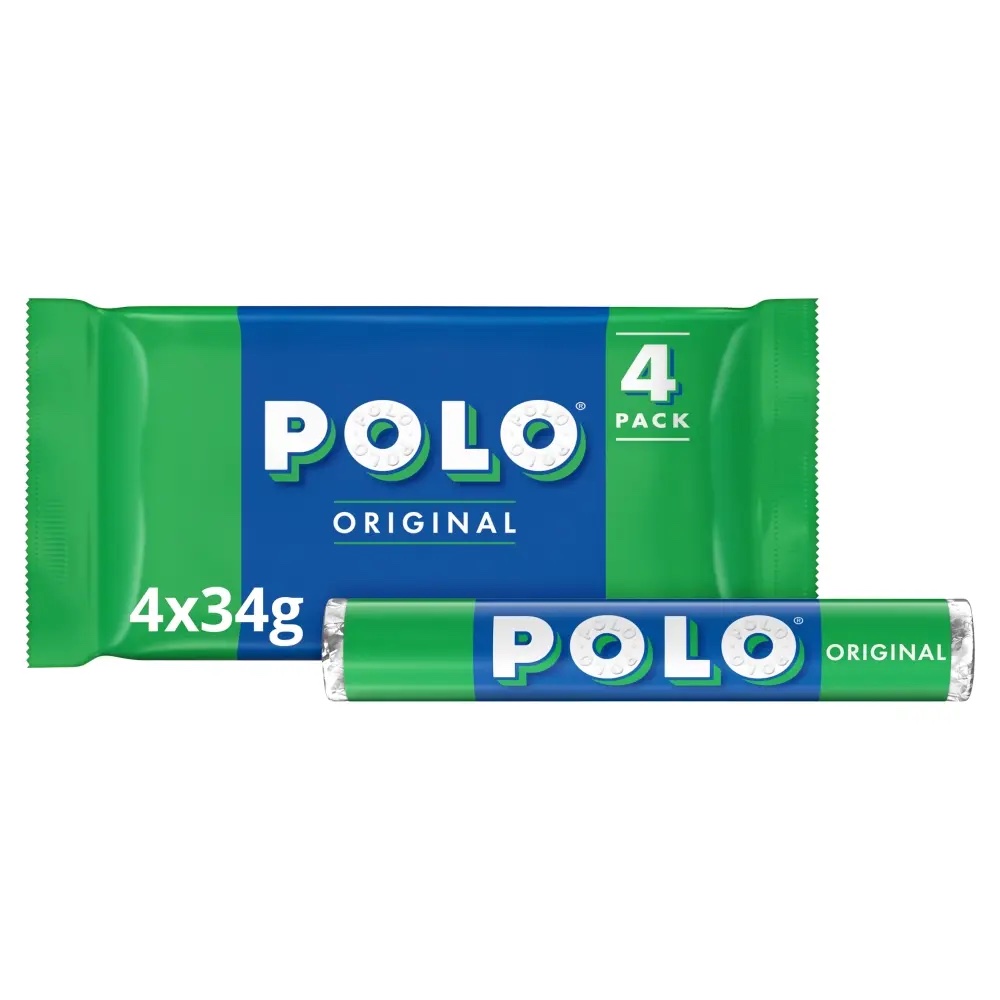 Läs mer om Polo Original 4 Pack 136g