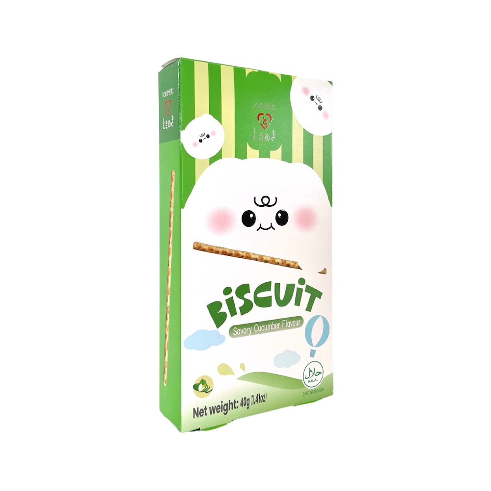 Läs mer om Tokimeki Biscuit Stick - Savoury Cucumber Flavour 40g