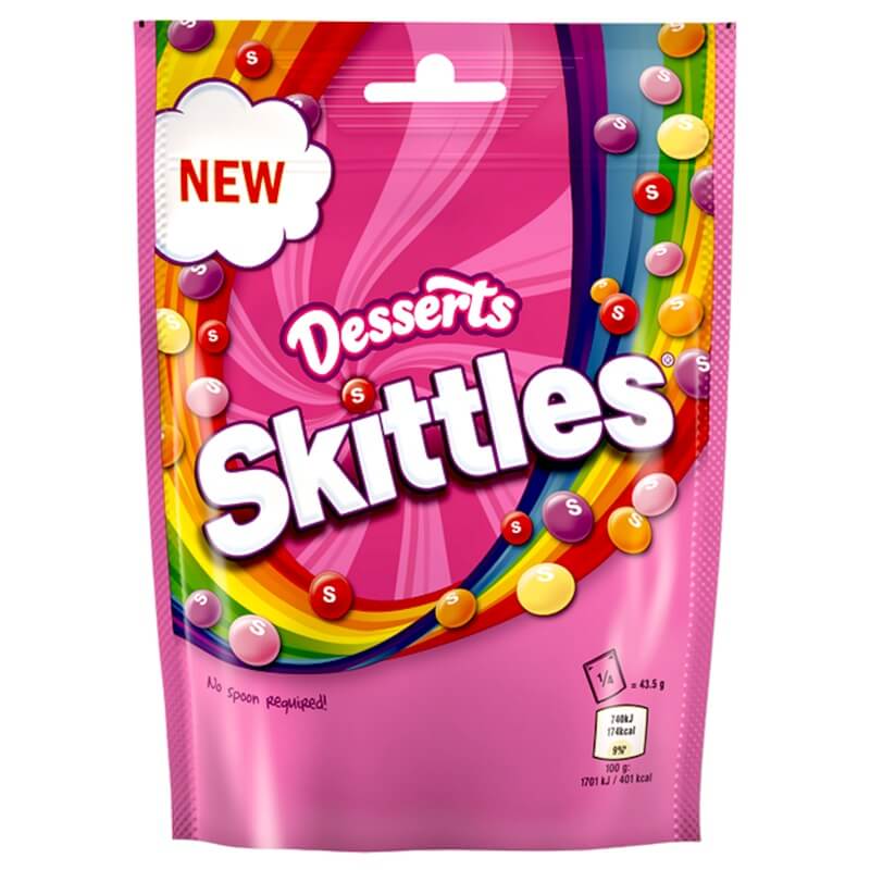 Läs mer om Skittles Desserts 152g