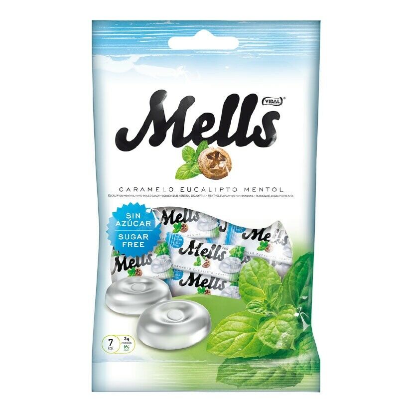 Läs mer om Vidal Eucalyptus & Menthol Sugarfree 900g