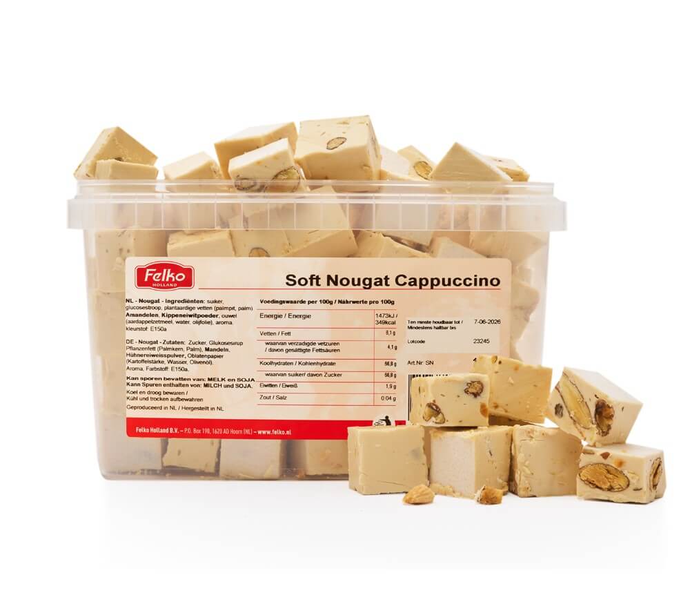 Läs mer om Felko Soft Nougat Cappucino 1.5kg