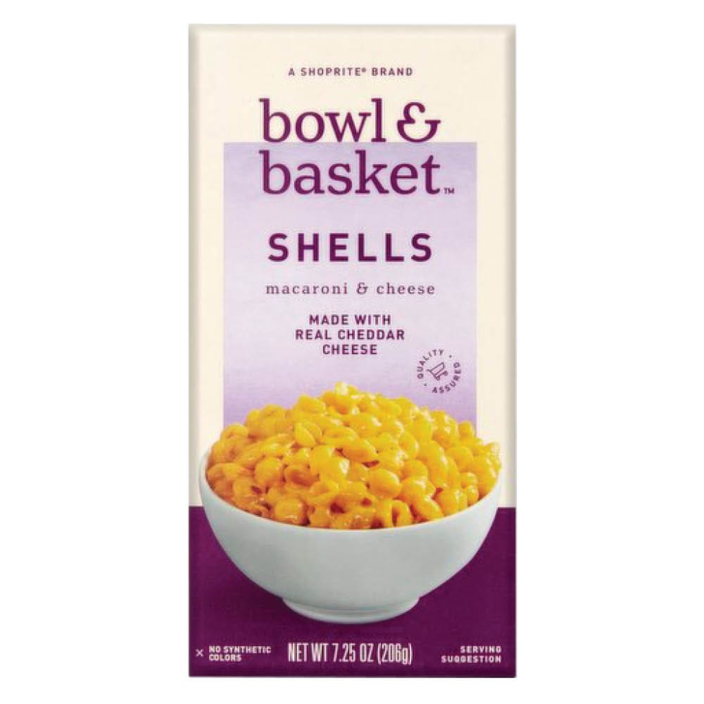 Läs mer om Bowl & Basket Shells Macaroni & Cheese 206g