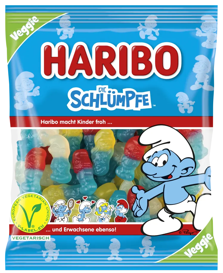 Läs mer om Haribo Smurfar 100g