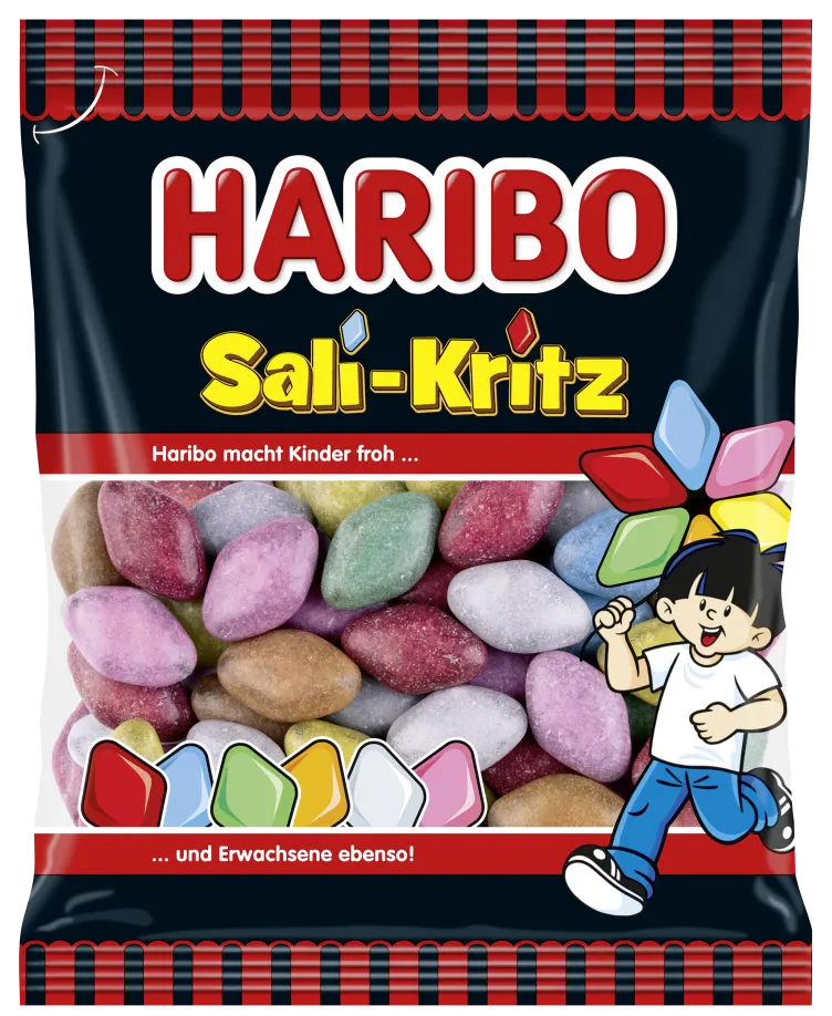 Läs mer om Haribo Sali-Kritz 160g