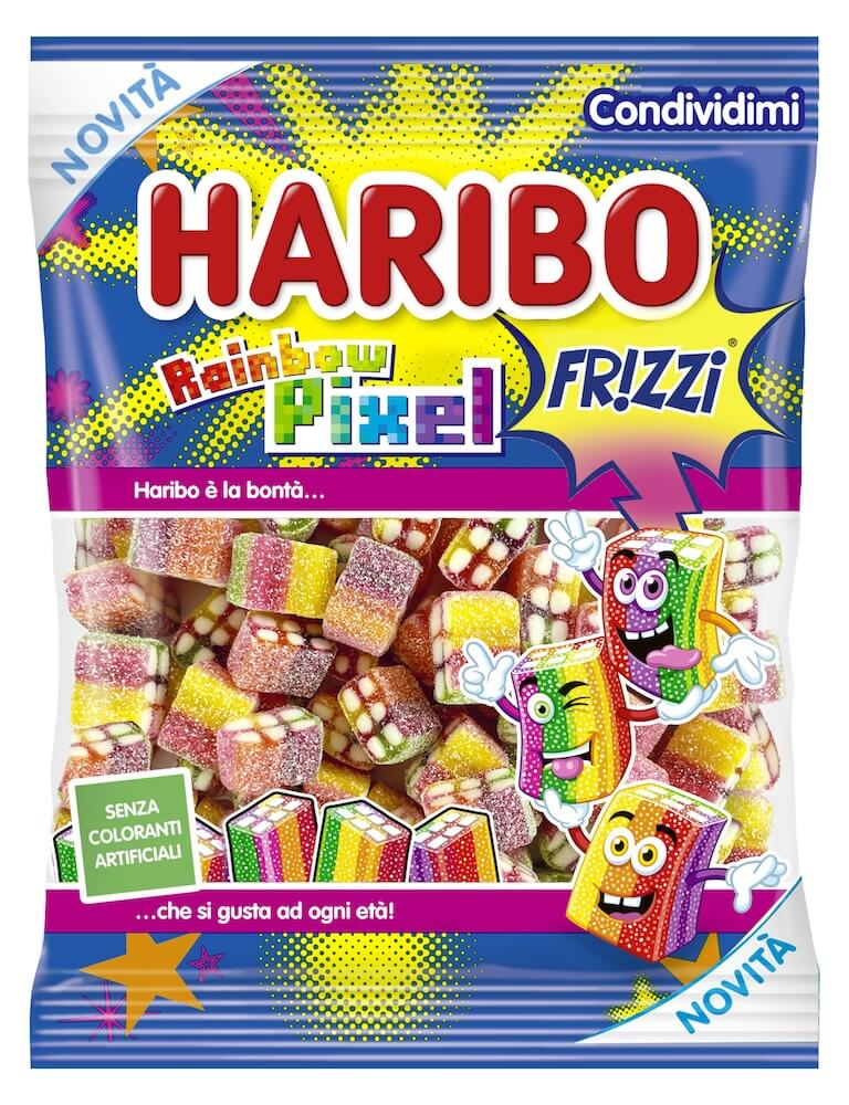 Läs mer om Haribo Rainbow Pixel 160g