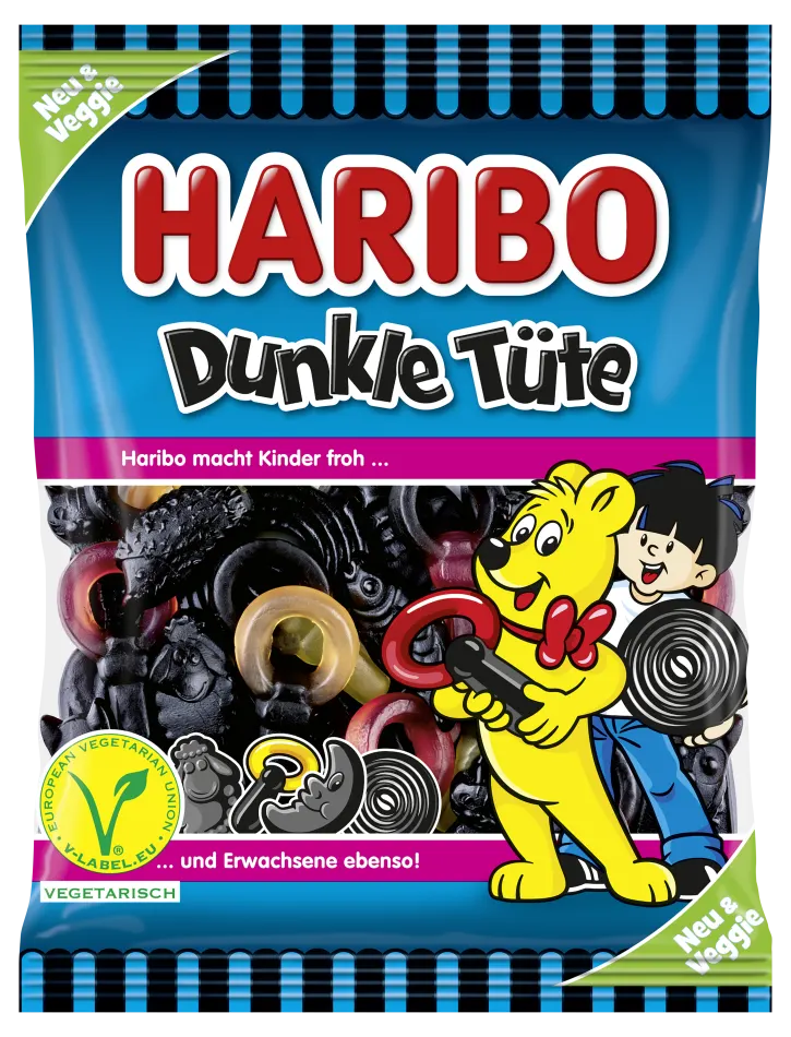 Haribo Dunkle Tüte 175g